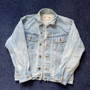 Wrangler Light Wash Denim Jacket SIZE L